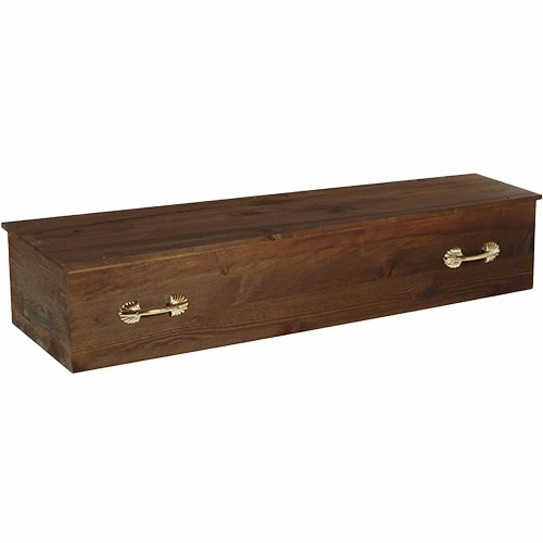 French Adult Pine Wood Coffin factory